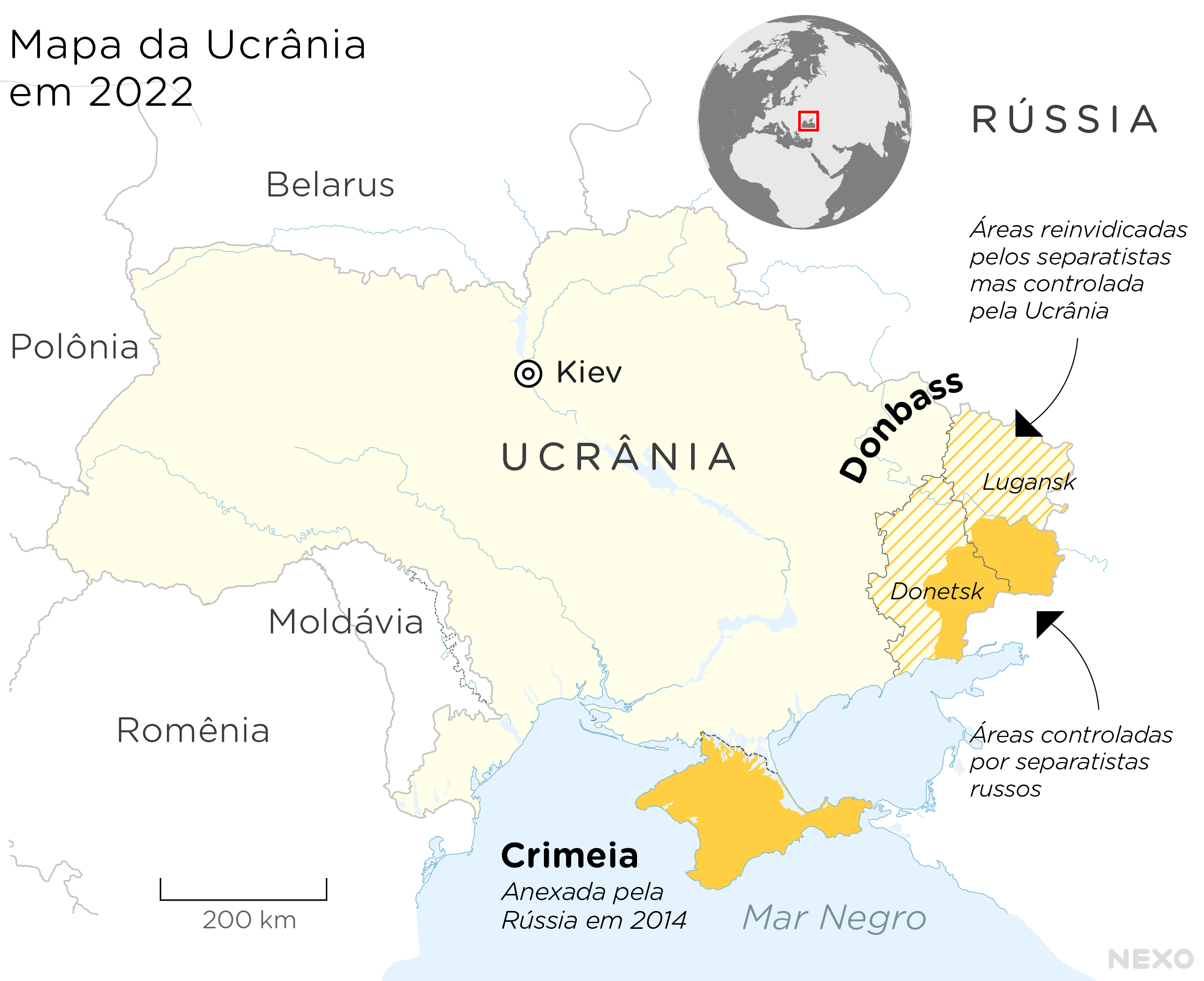 De onde vem a ideia de que a Ucrânia pertence à Rússia - Nexo Jornal