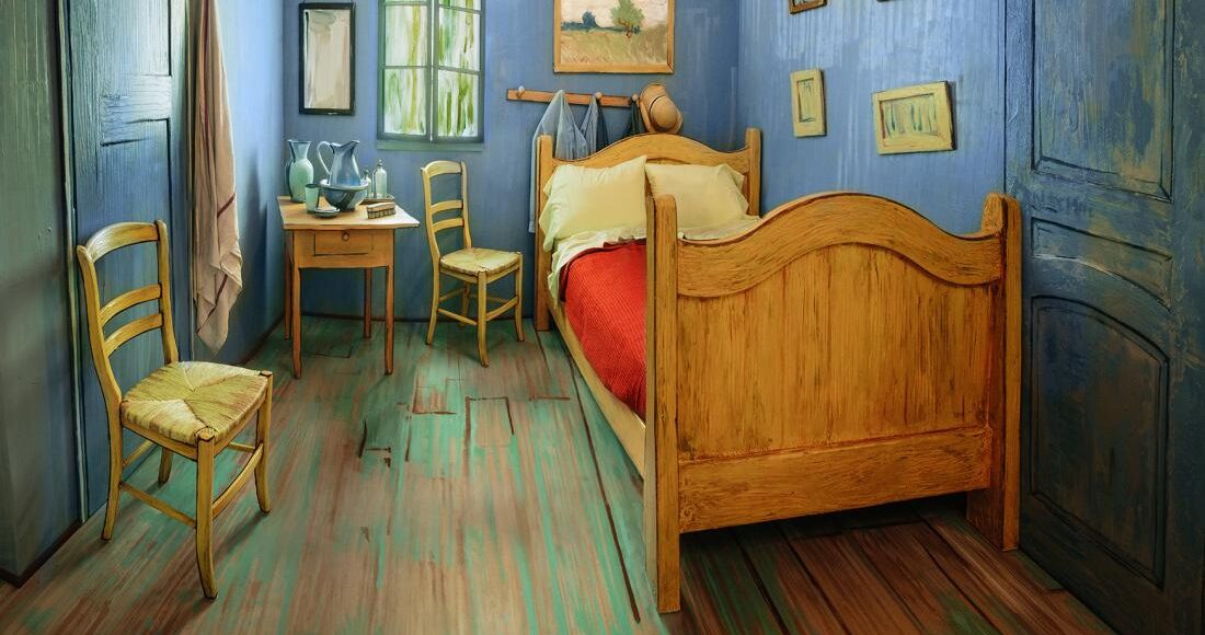 É possível se hospedar dentro de uma pintura de Van Gogh por R$ 40