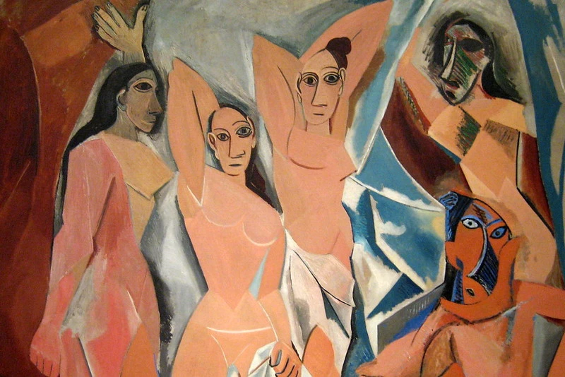 Journal des Demoiselles 1901s May 額有り Por que a inspiração de uma obra de Picasso virou tema de debate