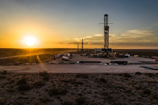 Área de exploração de hidrocarbonetos em Vaca Muerta, na Argentina