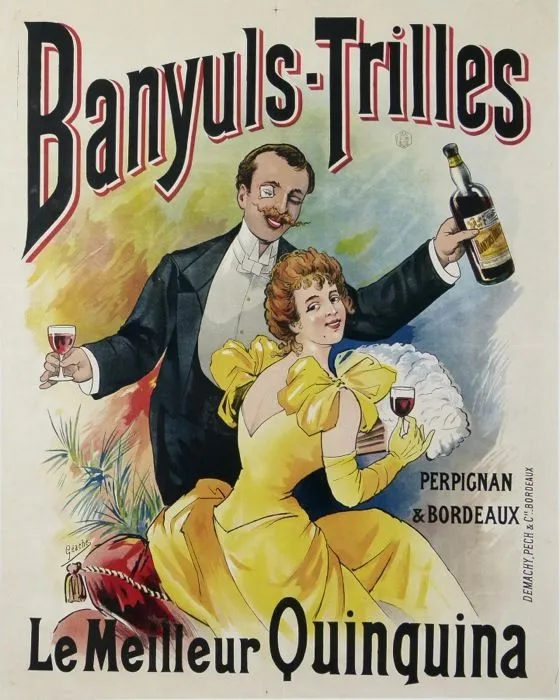 Propaganda de vinho de 1898