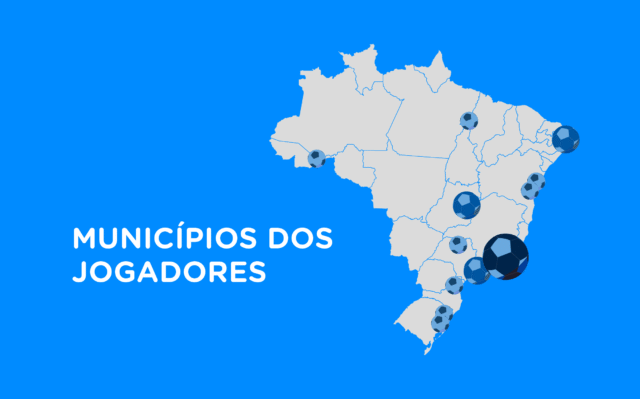 13 dos 26 jogadores da seleção são paulistas ou fluminenses