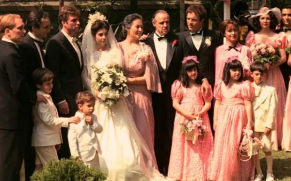 O casamento de Connie em "O poderoso chefão"
