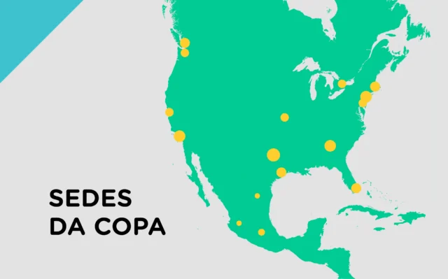 78 dos 104 jogos da Copa acontecem nos Estados Unidos
