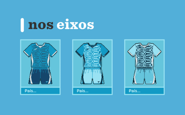 Como fizemos o interativo do uniforme das seleções da Copa
