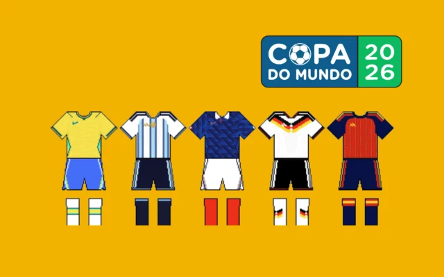 Você consegue adivinhar a seleção da Copa pelo uniforme?