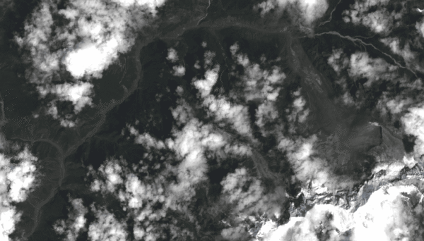 Imagens de satélite das consequências das inundações no Nepal em 2026